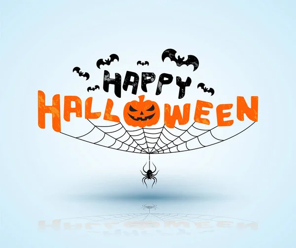 Lettrage Halloween — Image vectorielle