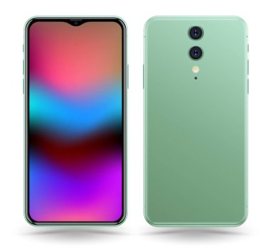 Teknoloji için akıllı telefon maket