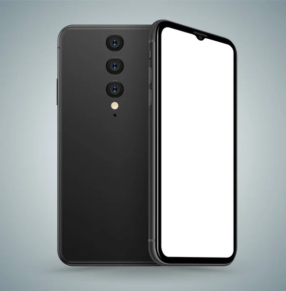 Modèle de smartphone pour la technologie — Image vectorielle