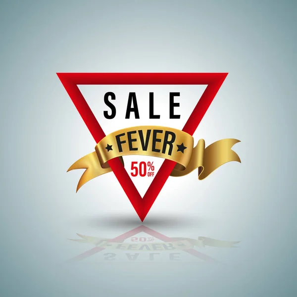 Flash Sale Banner Style Vector Illustration Promotion Advertising — Stock Vector