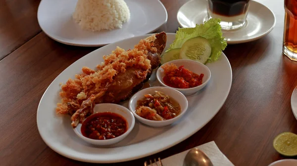 Makanan Dan Minuman Indonesia — Stok Foto