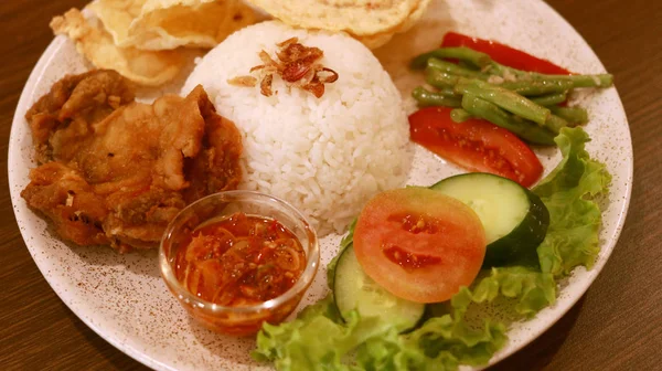 Indonesisch Eten Drinken — Stockfoto