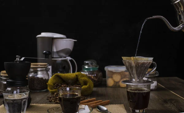 Famous Indonesian Coffee Drinks — Stock Photo, Image