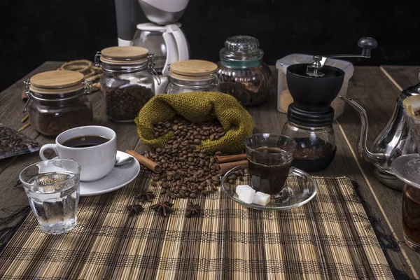 Famose Bevande Indonesiane Caffè — Foto Stock