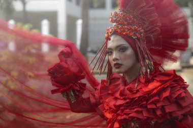 Jakarta'da çocuk oyun ve sanat şenlikli bazı editoryal olaylar 