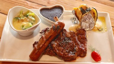 çeşitli Endonezya gıda ve mutfak