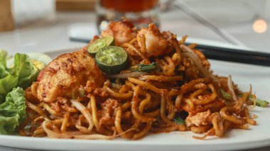 çeşitli Endonezya gıda ve mutfak