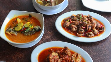 çeşitli Endonezya yiyecek ve içecekler ve diğer gıdalar