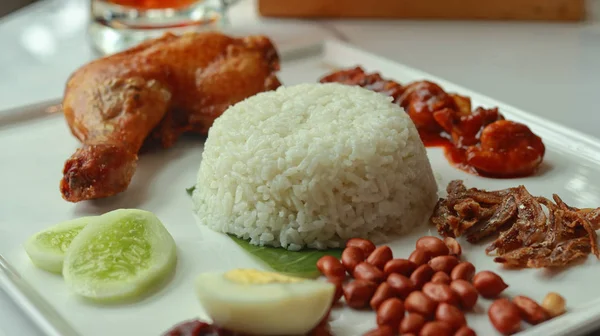 Berbagai Makanan Dan Kuliner Indonesia — Stok Foto