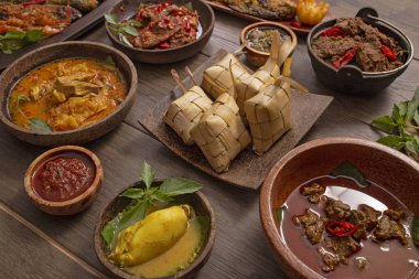 batı Sumatera çeşitli Endonezya mutfağı