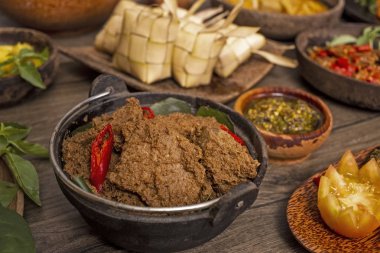 batı Sumatera çeşitli Endonezya mutfağı