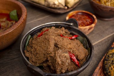 batı Sumatera çeşitli Endonezya mutfağı