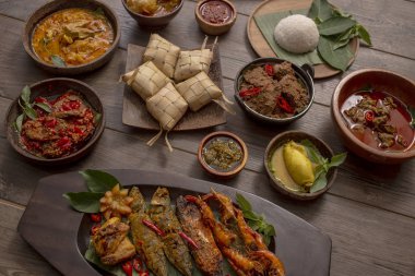 batı Sumatera çeşitli Endonezya mutfağı