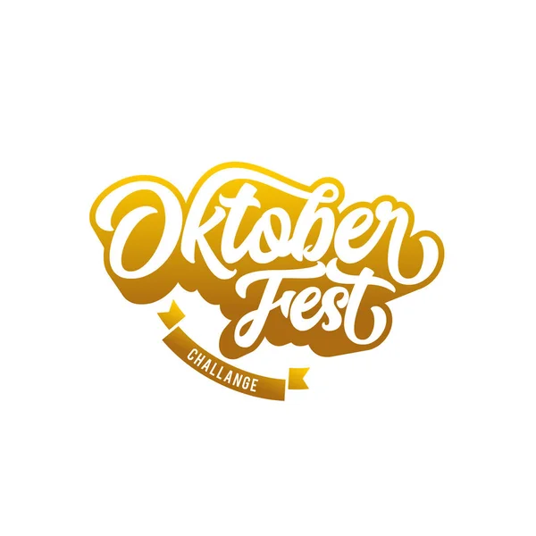 Oktober Fest 2018, oktober Festivali yazı tipografi şablon, vektör yazı oktober Festivali, hoş geldiniz oktober festivale, bira festivali