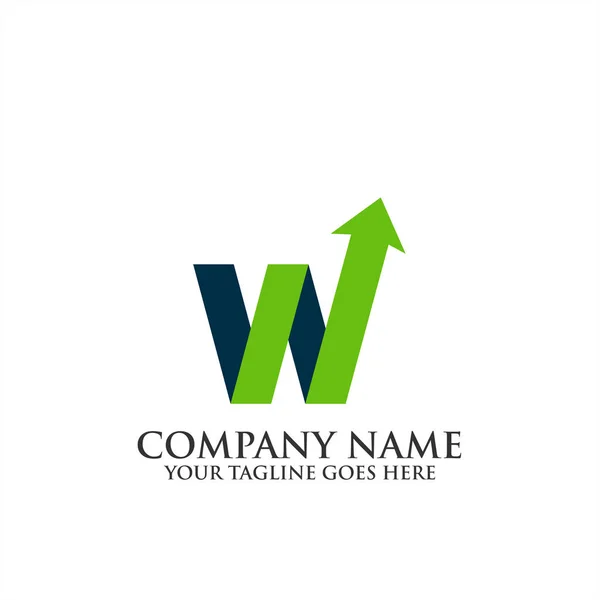 Kreativer Buchstabe Logo Vektor Illustration Vorlage Flach Logo Symbol Logo — Stockfoto