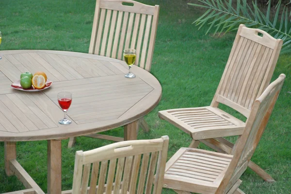 Teak bahçe mobilyaları, açık teak bahçe mobilyaları, sandalye, Masa ve sandalyeler katlama ayarla
