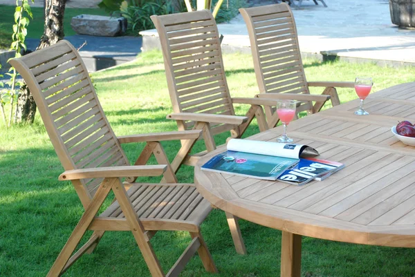 Teak garden furniture , Outdoor teak garden furniture, folding chairs, table and chairs set