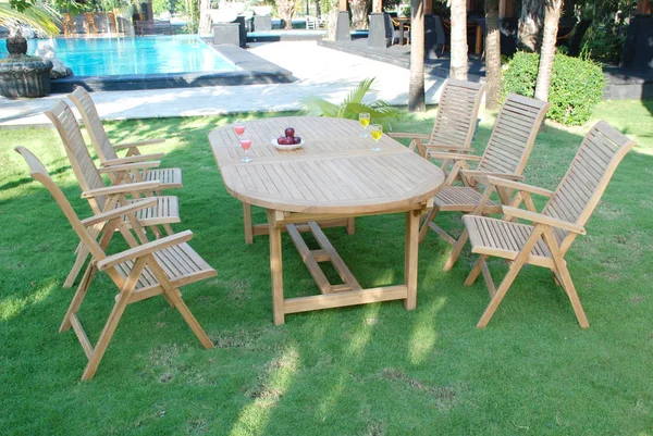 Teak bahçe mobilyaları, açık teak bahçe mobilyaları, sandalye, Masa ve sandalyeler katlama ayarla