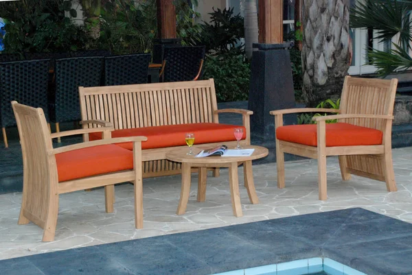 Teak bahçe mobilyaları, açık teak bahçe mobilyaları, sandalye, Masa ve sandalyeler katlama ayarla