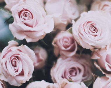 gül çiçek buketi - düğün, tatil ve çiçek bahçesi kavramı tarz