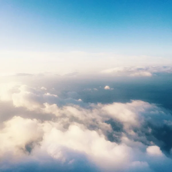 Céu Nuvens Ambiente Fundo Natureza Clima Conceito Meteorologia — Fotografia de Stock