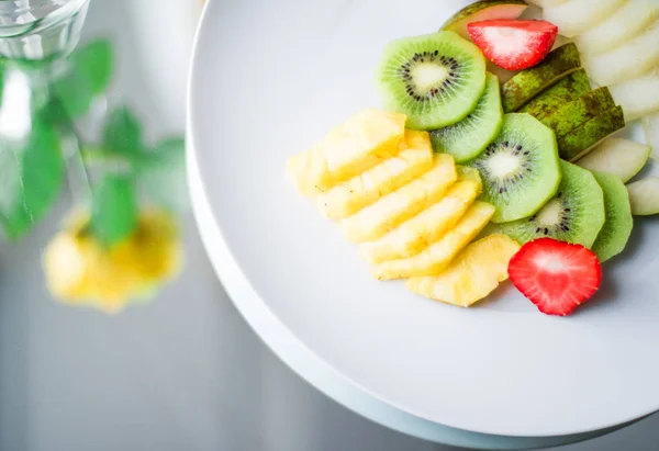 fruit plate served - fresh fruits and healthy eating styled concept, elegant visuals