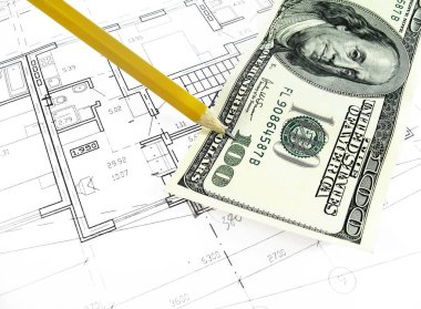 mimari saray projesi - mimari, planı çizim mühendislik ve gayrimenkul tarz kavramı, zarif görseller