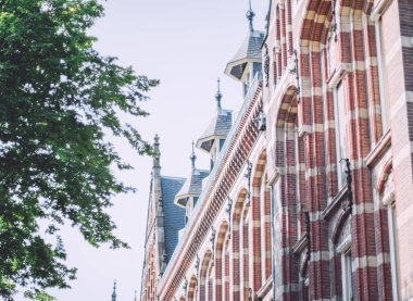 Amsterdam city, Hollanda - seyahat Europe kavram, zarif görseller