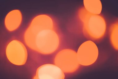 vintage ışıklar soyut arka plan, defokus - tatil ve retro tarzı kavramı