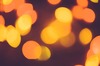 vintage ışıklar soyut arka plan, defokus - tatil ve retro tarzı kavramı