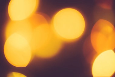 vintage ışıklar soyut arka plan, defokus - tatil ve retro tarzı kavramı