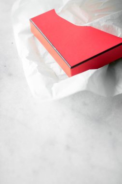 Lüks ambalaj - alışveriş, perakende ve tatil hediye kavramı tarz