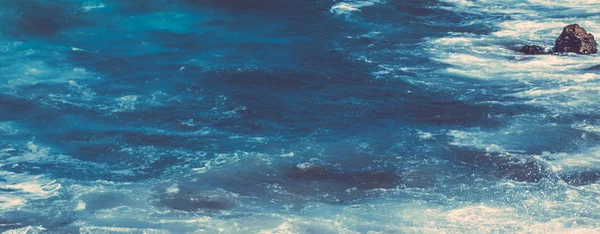 Вид Красивое Побережье Атлантический Океан Европе Путешествия Отдых Летняя Концепция — стоковое фото