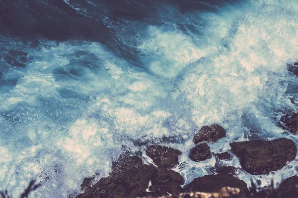 Vista Uma Bela Costa Oceano Atlântico Europa Viagem Férias Conceito — Fotografia de Stock