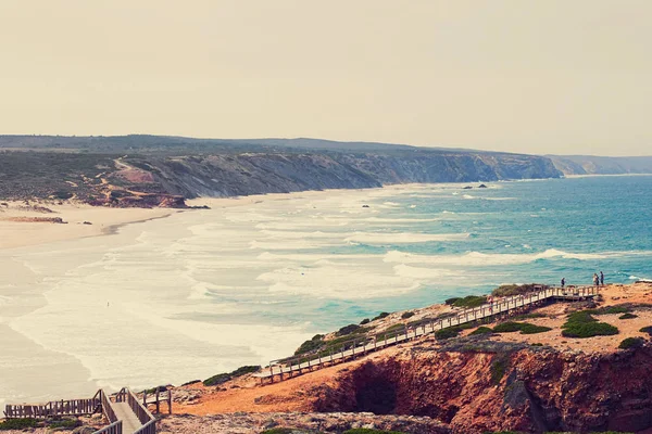 Atlantic ocean coast in Europe — Stock Photo, Image