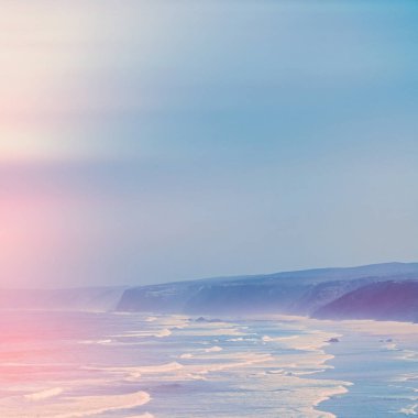 Rüya gibi okyanus kıyısında yaz aylarında