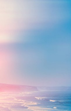 Rüya gibi okyanus kıyısında yaz aylarında