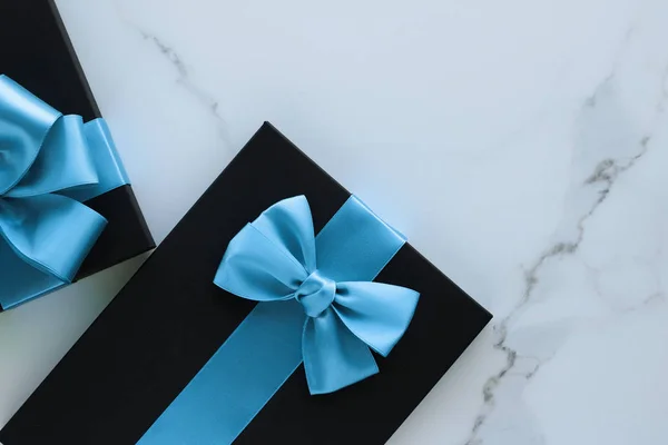 Luxury holiday gifts on marble