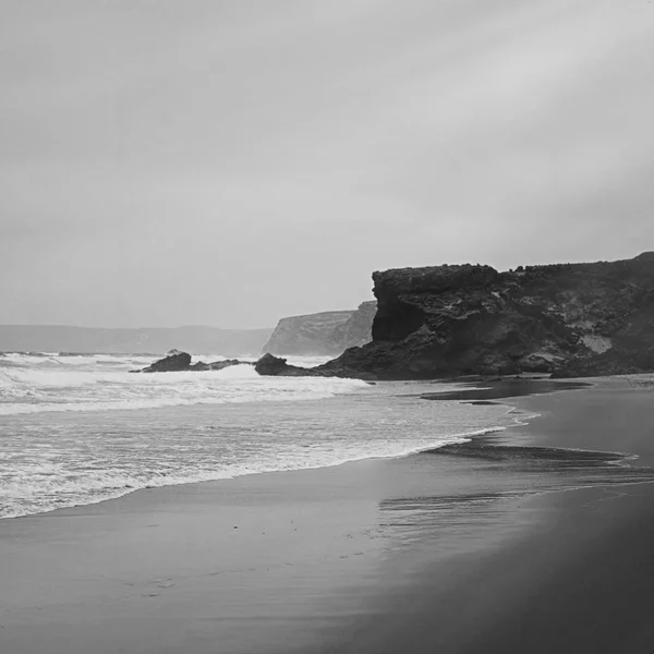 Oceano Atlântico paisagem costeira, belas artes — Fotografia de Stock