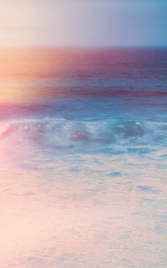 Rüya gibi okyanus kıyısında yaz aylarında