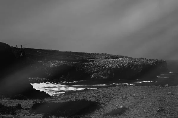 Oceano Atlântico paisagem costeira, belas artes — Fotografia de Stock