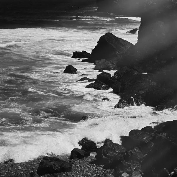 Oceano Atlântico paisagem costeira, belas artes — Fotografia de Stock