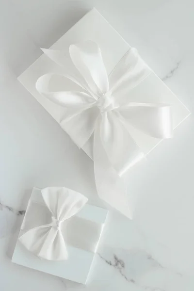 Luxury wedding gifts on marble