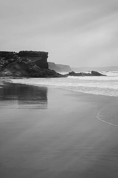 Oceano Atlântico paisagem costeira, belas artes — Fotografia de Stock