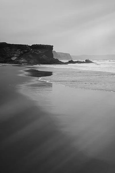 Oceano Atlântico paisagem costeira, belas artes — Fotografia de Stock