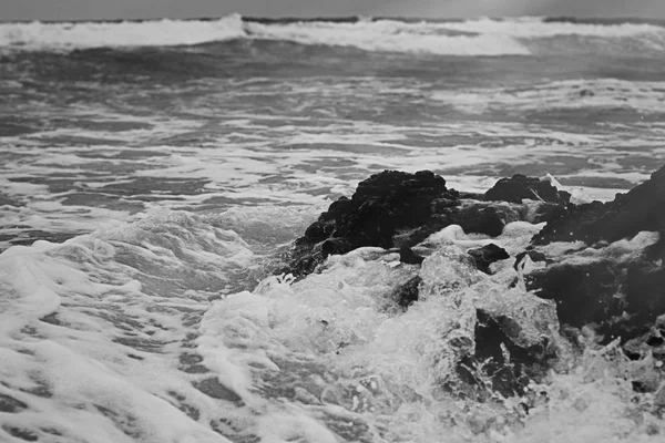 Oceano Atlântico paisagem costeira, belas artes — Fotografia de Stock