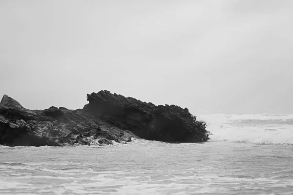 Scenérie pobřeží Atlantského oceánu, výtvarného umění — Stock fotografie