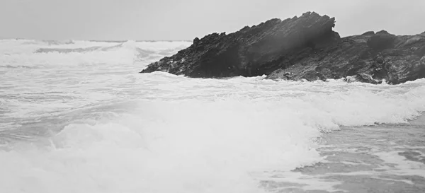 Oceano Atlântico paisagem costeira, belas artes — Fotografia de Stock