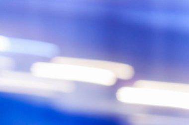 Gece şehir ışıkları hareket