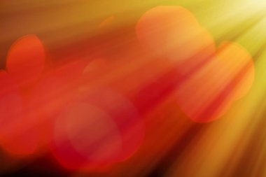 Işık ışınları ve güneş fişekleri